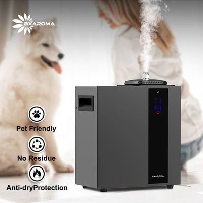 Smart Bluetooth HVAC Scent Diffuser, Aromatherapy Nebulizing Waterless Diffuser for Home, Office, Large Room, Perfect Aroma Diffuser Up to 16,000 SQSF with Large 800ml Oil Bottle - Black